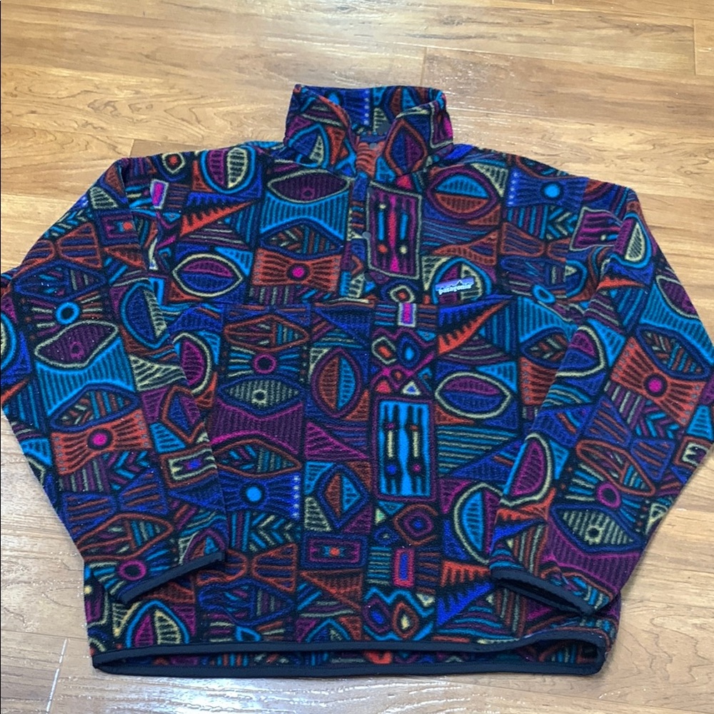 Vintage Patagonia Rare Snap T Fleece Pullover
